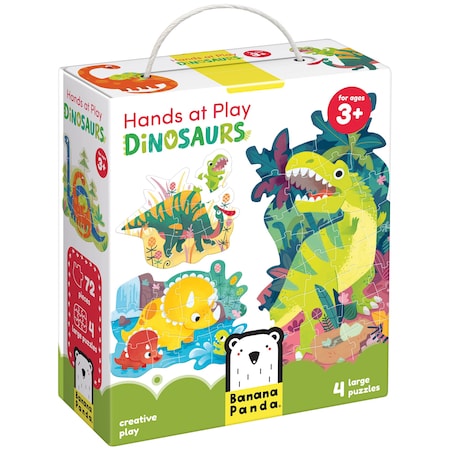 Banana Panda Hands at Play Dinosaurs, Age 3+ 49167