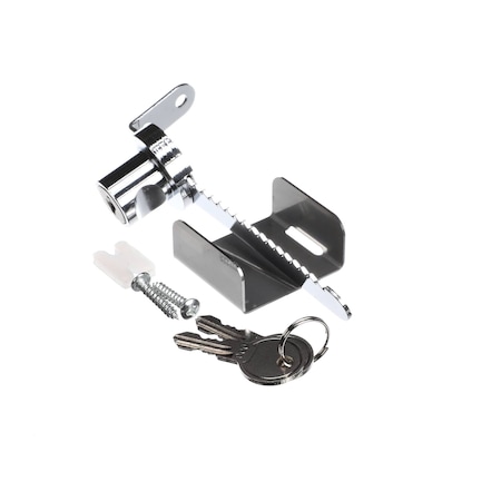 Qbd Modular Systems Lock and Key Assembly, Sliding Door 47-0520-077