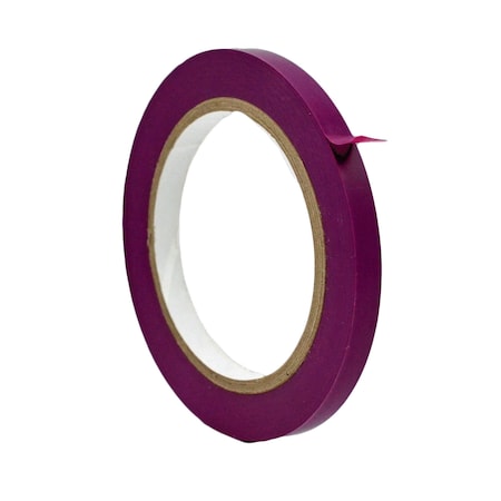 Wod Tape PVC, Purple, 3/8 inch (9mm) W., 6 mil Thickness, 128 PK WOD VTC606-00375-128-60-PUR