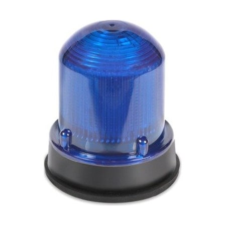 Edwards Signaling Warning Light, 24V DC, 65 FPM, 3 1/4 in Dia. 125LEDFB24D
