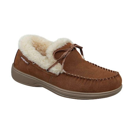 Orthofeet Tuscany, Mens Mocassin, Brown, Size 7 337