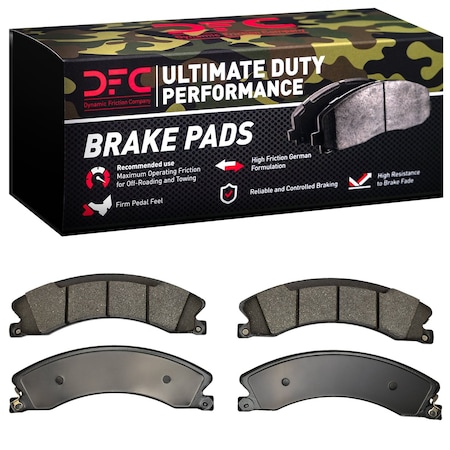 Dfc Ultimate Duty, Disc Brake Pad Set, 1400-1565-00