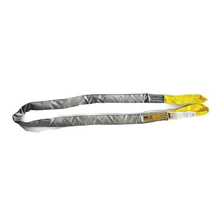 Dayton Round Sling, Yellow, Body 2" dia 832EZ7