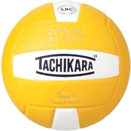 Tachikara SV5WSC.GDW Sensi-Tec Composite High Performance Volleyball - Gold-White-Dark Green SV5WSC.GDW