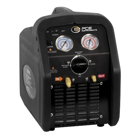 Pce Instruments Refrigerant recovery machine, handles R12-R507 with 0-38.5 bar / 0-558 psi and up to 6.3 kg/min PCE-RRM 250