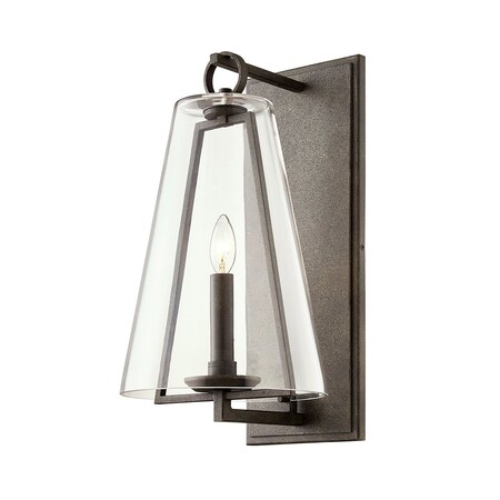 Troy Lighting Adamson 1 Light Wall Sconce 10 In. French Iron B7402-FRN