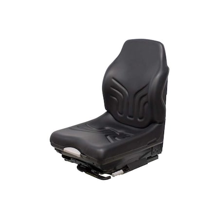 Uni Pro 20 Mechanical Suspension Seat, High-Back, Black Vinyl 8113
