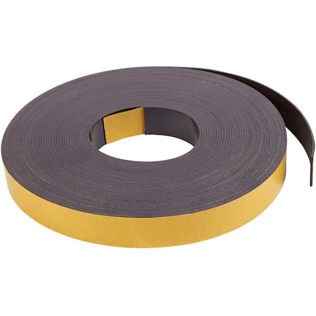 Mastervision Magnetic Adhesive Roll Tape, 1" H, L FM2021