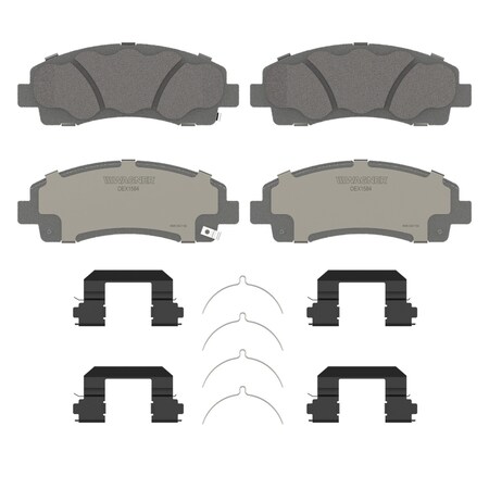 Wagner Brake OEX Front Disc Brake Pad Set Premium Ceramic,  OEX1584