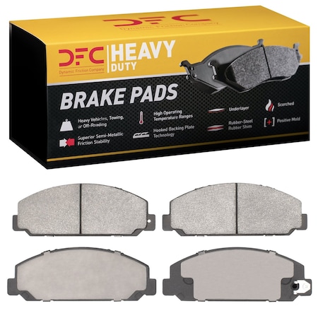 Dfc Heavy Duty, Disc Brake Pad Set, 1214-1683-00