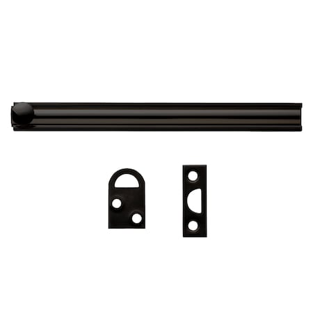 Geo 6" Surface Bolt Matte Black Finish GBH-SB6-MB