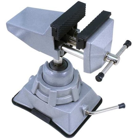 Bessey Vacuum Vise, V-Grooved, Swivel, 2 3/4" W BV-VB