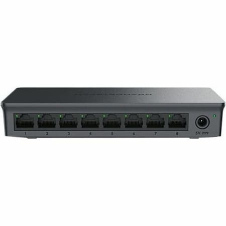 Grandstream Layer 2 Unmanaged Switch, 8 x GigE, Plastic Case GWN7701