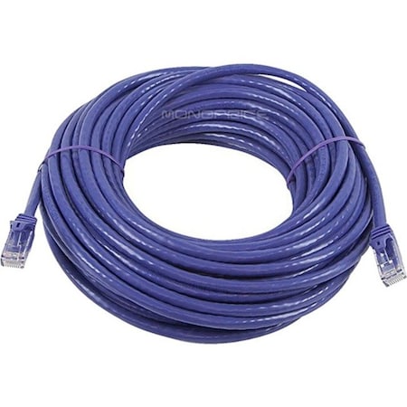 Monoprice Patch Cord, Cat 6, Flexboot, Purple, 50 ft. 9858