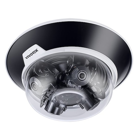 Vivotek 20MP 4x5MP 30M IR H265 MultiSensor Outdoor Vandal Dome MA9322-EHTVL