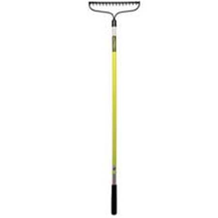 Seymour Midwest Bow Rake Safety 16 Tine Fiberglass Handle 8446130