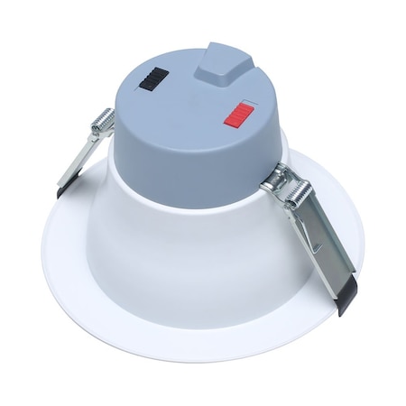 Euri Lighting 6in Retrofit LED Downlight, 5 CCT & 3 Wattage, 700-1500lm, 90 Deg beam, Wet Rated, ETL DLC6C-16W203swej