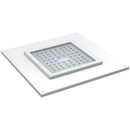 Trace-Lite SCP-R Series LED Recessed Canopy Light, 20-67W, 120-277V, Dimmable SCP-R-50-LG-VS-4K-WH