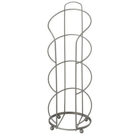Zenna Home Toilet Paper Reserve, Metal, Satin Nickel 7656NN