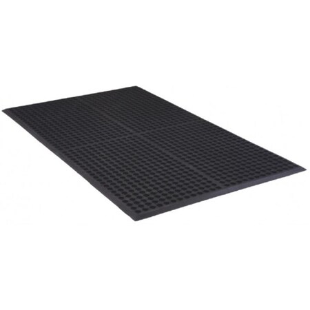Buymats 3 x 5 ft. Workstep Mat Grease-Resistant Red 39-378-0101-30000500