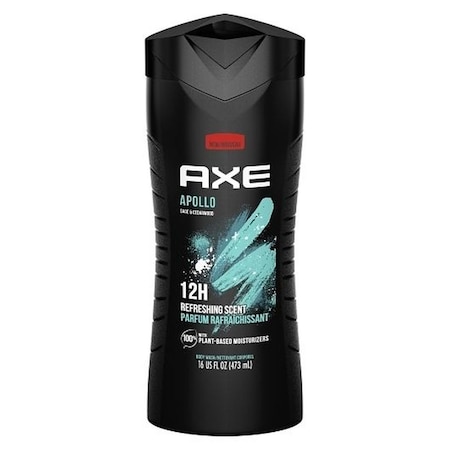 Axe Apollo Body Wash, 16 Fluid Ounce, 4PK 69089