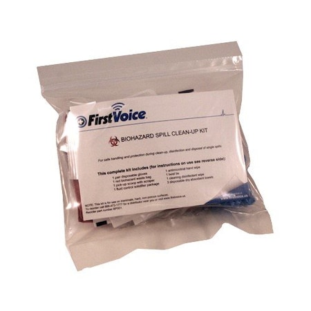 First Voice BBP Kit, Plastic, 7 in L, 6 in W, White BP001-2