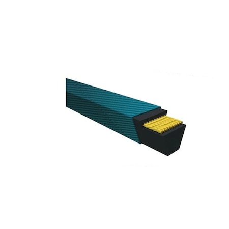 D&D 4LK1230 123" Outside Length, 1/2" Top Width, 1 Ribs 4LK1230