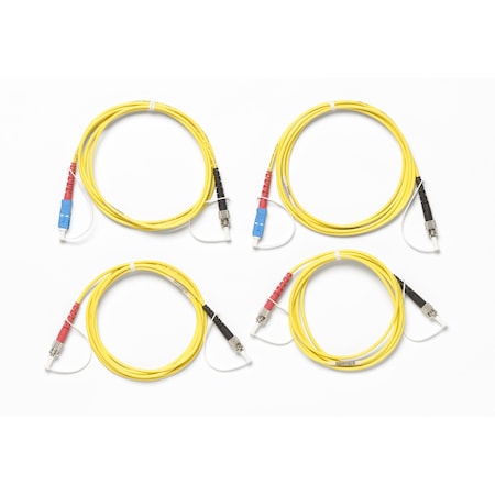Fluke Networks Singlemode TRC Kit 2M, 2 SC/FC, 2 FC/FC SRC-9-SCFC-KIT