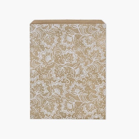 Nashville Wraps Lace Kraft Paper Merchandise Bags, 12x15, 500PK MB3LAC