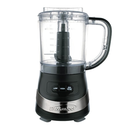 Brentwood Industries 3-Cup Food Processor Black FP-549BK
