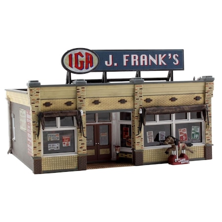 Woodland Scenics HO Scale J. Franks Grocery WOO5050
