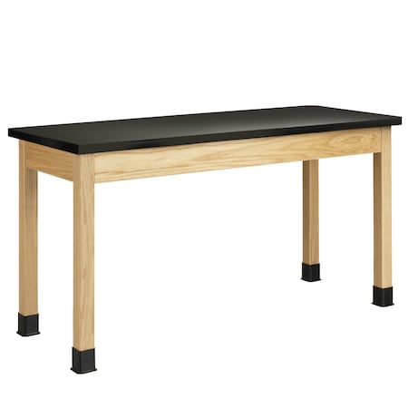 Diversified Spaces Rectangle Table, 60" W, 36" H, Wood White P7606K36N