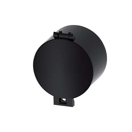 Siemens Sealable cap for pushbutton, flat, 22 mm, black 3SU1900-0DA10-0AA0