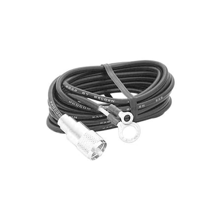 Pocomm Accessories Unlimited Aupl9 Nine Foot Plug To Lug Rg58Au Coax Cable PL9XJ