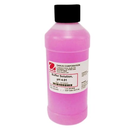 Ohaus Buffer Solution pH 4.01, 250ml OH-30100425