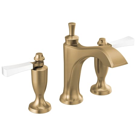 Delta Two Handle Widespread Bathroom Faucet 3556-GSMPU-DST