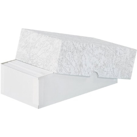 Partners Brand 7 in x 3 1/2 in x 2 in Stationery Set-Up Cartons, Gray, Fiberboard, 100 PK BC2