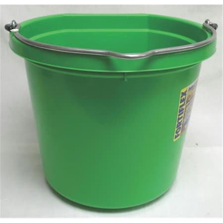 Fortress Industries Flatback Bucket Mango Green 20 Quart FB120 MANGO 383573