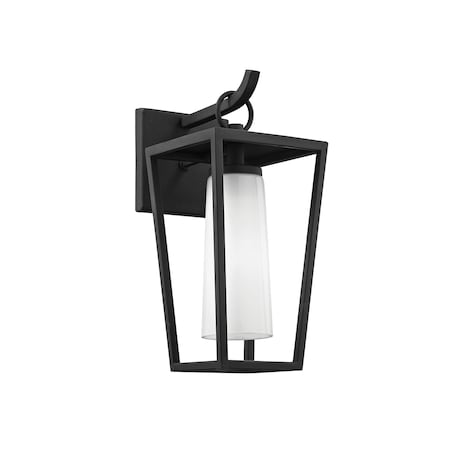 Troy Lighting Mission Beach 1 Light Wall Sconce 6 In. Textured Black B6351-TBK