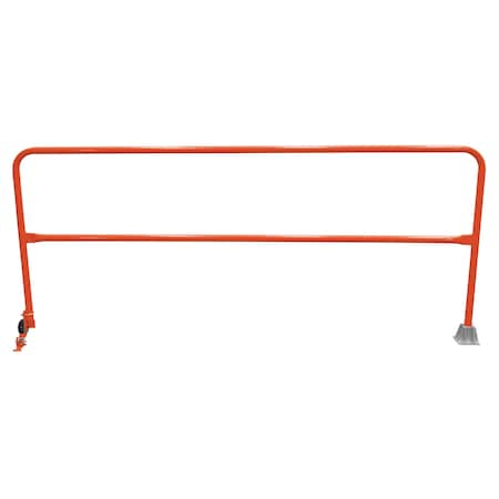 Vestil Steel Dock Safety Swing Gate 9 Ft. Length Orange SSG-9-OR