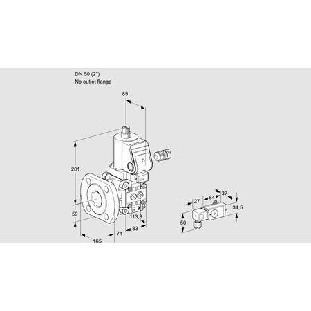 Honeywell Kromschroder VAS350/-F/NWSR KS88026173