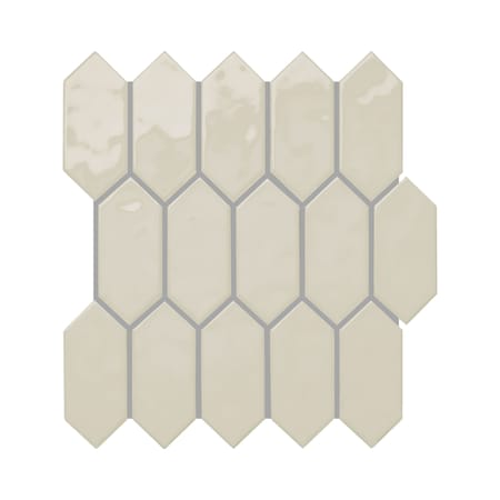 Daltile Mythology 2'' x 5'' Ceramic Picket Mosaic Tile, 12PK MY9125PICKMS1P2