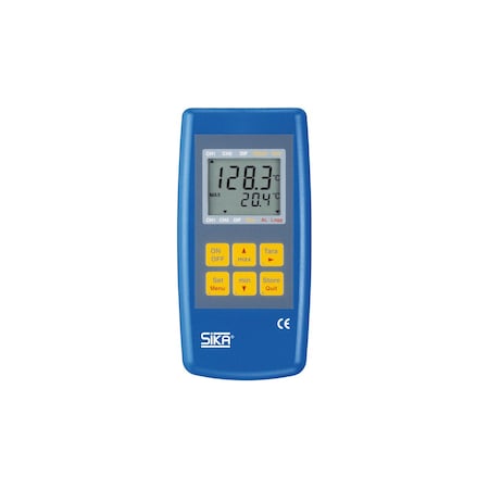 Sika Usa Universal Pt100 Temperature Meter, Digital Handheld Thermometer with Logger, Alarms, PC Interface EME8GMH3750000