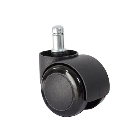 Boss Stem Caster, 2"dia, Nylon, 300lb, PK5 TU016