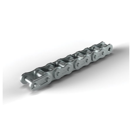 Hkk Chain Single Pitch Roller chain, 50 ft OAL, 1 P, 5/8 Dia x 5/8 in W Roller NR080R1B