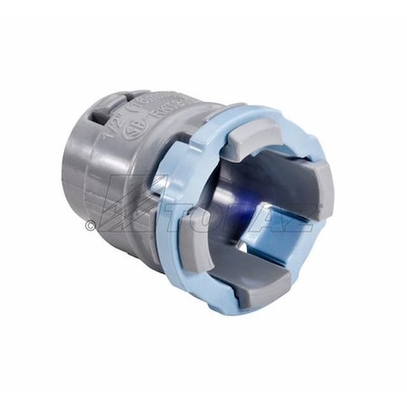 Topaz ENT Terminal Adapter, PVC, 3/4" 1612