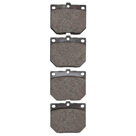 Dynamic Friction Co Disc Brake Pad Set, 1551-0114-00 1551-0114-00