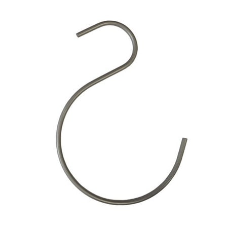 Nahanco 7in Satin Chrome Jean Hook, 12PK SHKLGBC