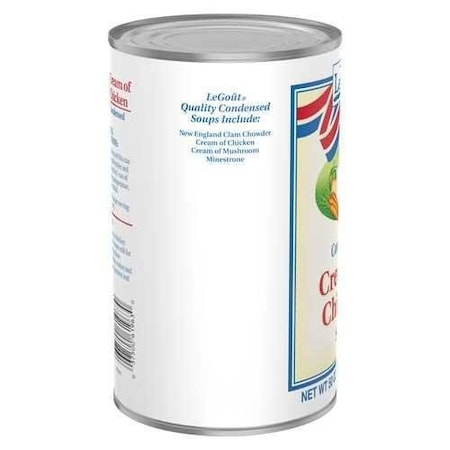 Legout Cream of Chicken Condensed Canned Soup, 50 Ounce 3750061963