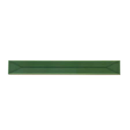 Apollo Tile Horizonte 2 x 16 in. Glossy Forest Green Ceramic Deco Subway Wall Tile 10.76 sq ft/case, 50PK FLT88DECFRS216